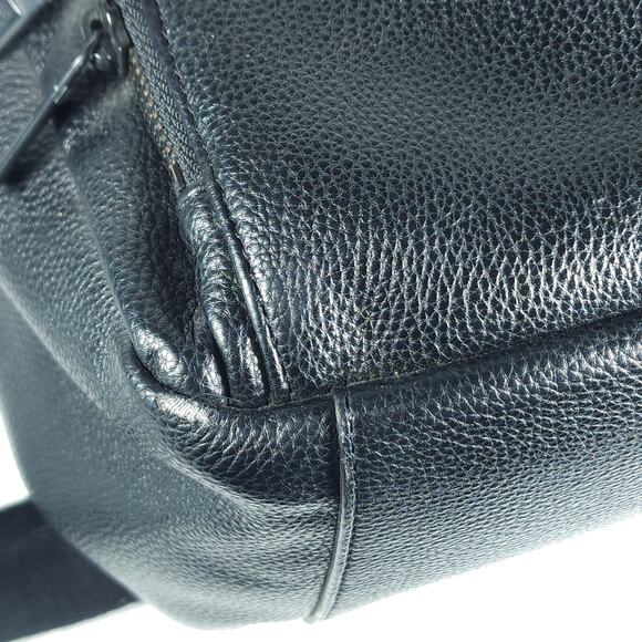 Away X Kode With Klossy Black Leather Travel Minimalist Backpack - Picture 15 of 16